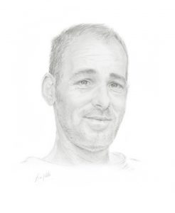 Sketch of Rob | Tutoring | Lucinda's Studio | Art Classes | Gold Coast