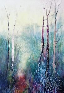 Wollumbin Forest Scaled | Tutoring Information | Lucinda's Studio | Lucinda Leveille Art | Art Classes Gold Coast