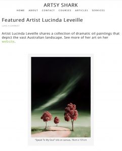 Art Achievement | My Story | Lucinda's Studio