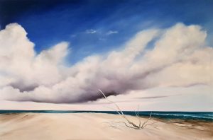 The Lonely Shore | Tutoring Information | Lucinda's Studio | Lucinda Leveille Art | Art Classes Gold Coast | Landscape Painting |