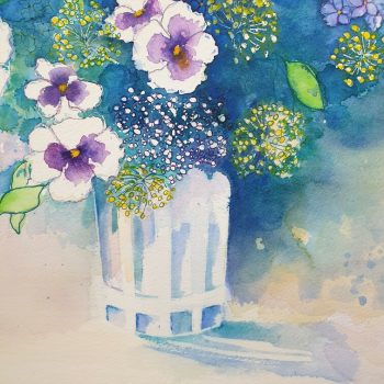 flowers | watercolour | Lucindas Studio