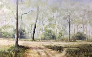 australian bush, gum trees, path, oil painting, traditionalLucinda's Studio | Lucinda Leveille Art | Art | painting | Gold Coast Art Classes | landscape |art for sale on line | Australian Artist | Australian Art | original art