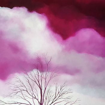 Gold Coast Art | Lucinda's Studio | Art Classes Gold Coast | Lucinda Leveille Art | Oil Painting| tree | sky | | Original Art