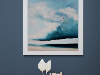 Gold Coast Art | Lucinda's Studio | Art Classes Gold Coast | Lucinda Leveille Art | Oil Painting| birds | sea | sky | | Original Art