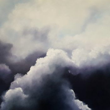 Lucinda's Studio | Lucinda Leveille Art | Painting | seascape | blues | large painting |statement art |