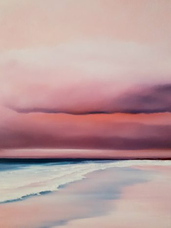 Lucinda Leveille Art | Lucinda's Studio | Brisbane Art | Australian Artist | Gold Coast Artist | Online Gallery | seascapes | beach | ocean | clouds |