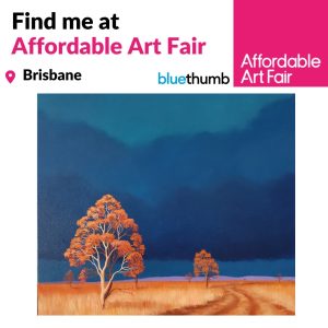 Lucinda Leveille Art | Lucinda's Studio |skies | trees | colour | gold coast artist | Australian art | Australian artist |original art | landscape | Affordable Art Fair Brisbane