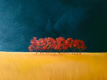 Lucinda Leveille | original art | gold coast art | landscapes | Brisbane artist | australian art | Australian Landscapes | clouds | trees | Brisbane artist | Gold Coast Artist