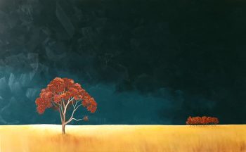 Lucinda Leveille | original art | gold coast art | landscapes | Brisbane artist | australian art | Australian Landscapes | clouds | trees | Brisbane artist | Gold Coast Artist