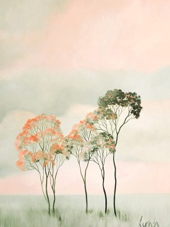 Lucinda Leveille | original art | gold coast art | landscapes | Brisbane artist | australian art | Australian Landscapes | clouds | trees | Brisbane artist | Gold Coast Artist