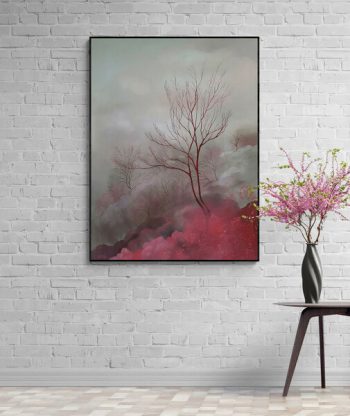 Lucinda Leveille Art | Lucinda's Studio | Brisbane Art | Australian Artist | Gold Coast Artist | Online Gallery | clouds | Australian landscape | gum trees | home art | decor