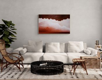 Lucinda Leveille Art | Lucinda's Studio | Brisbane Art | Australian Artist | Gold Coast Artist | Online Gallery | clouds | Australian landscape | gum trees | home art | decor