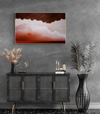 Lucinda Leveille Art | Lucinda's Studio | Brisbane Art | Australian Artist | Gold Coast Artist | Online Gallery | clouds | Australian landscape | gum trees | home art | decor