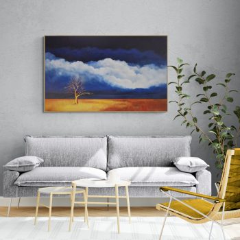 Lucinda Leveille Art | Lucinda's Studio | Brisbane Art | Australian Artist | Gold Coast Artist | Online Gallery | red road | Australian landscape | gum trees |