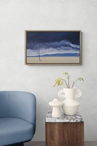 Lucinda Leveille Art | Lucinda's Studio | Brisbane Art | Australian Artist | Gold Coast Artist | Online Gallery | clouds | Australian landscape | gum trees | home art | decor