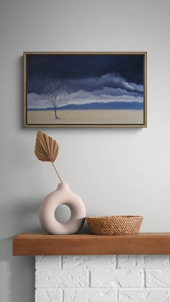 Lucinda Leveille Art | Lucinda's Studio | Brisbane Art | Australian Artist | Gold Coast Artist | Online Gallery | clouds | Australian landscape | gum trees | home art | decor