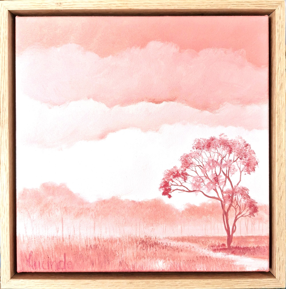 Lucinda Leveille Art | Lucinda's Studio | Brisbane Art | Australian Artist | Gold Coast Artist | Online Gallery | clouds | Australian landscape | gum trees | home art | decor