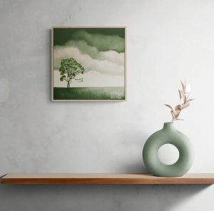 Lucinda Leveille Art | Lucinda's Studio | Brisbane Art | Australian Artist | Gold Coast Artist | Online Gallery | clouds | Australian landscape | gum trees | home art | decor