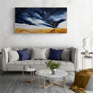 Lucinda Leveille Art | Lucinda's Studio | Brisbane Art | Australian Artist | Gold Coast Artist | Online Gallery | red road | Australian landscape | gum trees | road