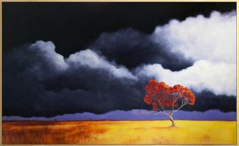 Lucinda Leveille | original art | gold coast art | landscapes | Brisbane artist | australian art | Australian Landscapes | clouds | trees | Brisbane artist | Gold Coast Artist