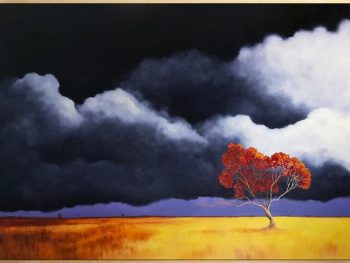 Lucinda Leveille | original art | gold coast art | landscapes | Brisbane artist | australian art | Australian Landscapes | clouds | trees | Brisbane artist | Gold Coast Artist