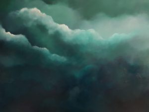 Lucinda Leveille Art | Lucinda's Studio | Brisbane Art | Australian Artist | Gold Coast Artist | Online Gallery | clouds | Australian landscape | gum trees | home art | decor