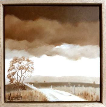 Lucinda Leveille Art | Lucinda's Studio | Brisbane Art | Australian Artist | Gold Coast Artist | Online Gallery | clouds | Australian landscape | gum trees | home art | decor