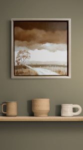 Lucinda Leveille Art | Lucinda's Studio | Brisbane Art | Australian Artist | Gold Coast Artist | Online Gallery | clouds | Australian landscape | gum trees | home art | decor