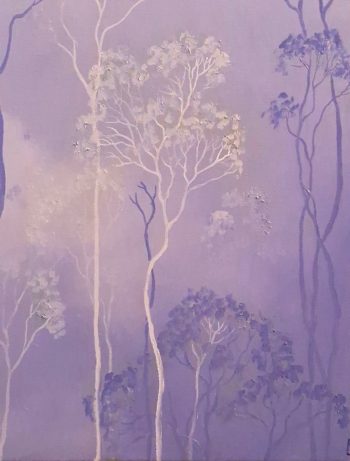 Lucinda Leveille Art | Lucinda's Studio | Brisbane Art | Australian Artist | Gold Coast Artist | Online Gallery | clouds | Australian landscape | gum trees | home art | decor | home art | above the canopy