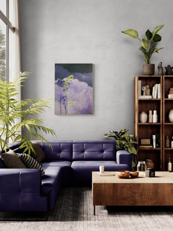 Lucinda Leveille Art | Lucinda's Studio | Brisbane Art | Australian Artist | Gold Coast Artist | Online Gallery | clouds | Australian landscape | gum trees | home art | decor | home art | above the canopy