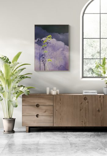 Lucinda Leveille Art | Lucinda's Studio | Brisbane Art | Australian Artist | Gold Coast Artist | Online Gallery | clouds | Australian landscape | gum trees | home art | decor | home art | above the canopy