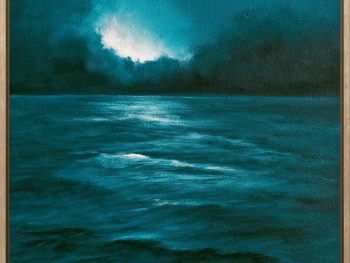 Lucinda Leveille Art | Lucinda's Studio | Brisbane Art | Australian Artist | Gold Coast Artist | Online Gallery | seascapes | beach | ocean | clouds | moonlight