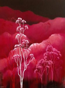 Lucinda Leveille Art | Lucinda's Studio | Brisbane Art | Australian Artist | Gold Coast Artist | Online Gallery | clouds | Australian landscape | gum trees | home art | decor | home art | above the canopy
