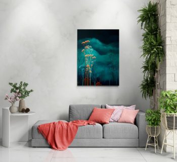 Lucinda Leveille Art | Lucinda's Studio | Brisbane Art | Australian Artist | Gold Coast Artist | Online Gallery | clouds | Australian landscape | gum trees | home art | decor | home art | above the canopy