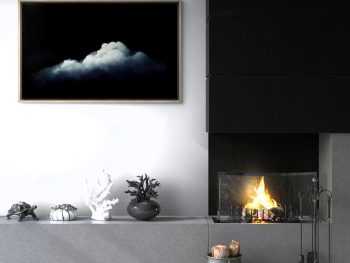 An atmospheric cloudscape painting inspired by the quiet drama of weather. Layers of cloud, light and open sky create a contemplative Australian landscape that explores stillness, distance and the emotional presence of place.
