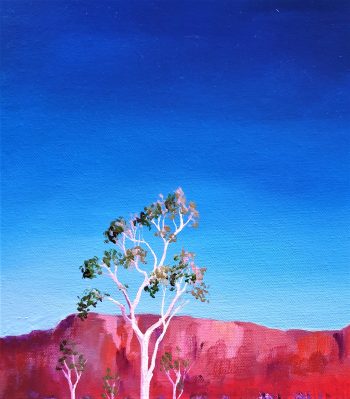 Lucinda Leveille Art | Lucinda's Studio | Brisbane Art | Australian Artist | Gold Coast Artist | Online Gallery | road | Australian landscape | gum trees | exploring the solitary | home inspiration