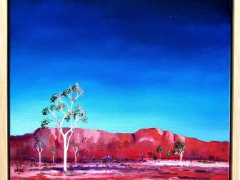 Lucinda Leveille Art | Lucinda's Studio | Brisbane Art | Australian Artist | Gold Coast Artist | Online Gallery | road | Australian landscape | gum trees | exploring the solitary | home inspiration