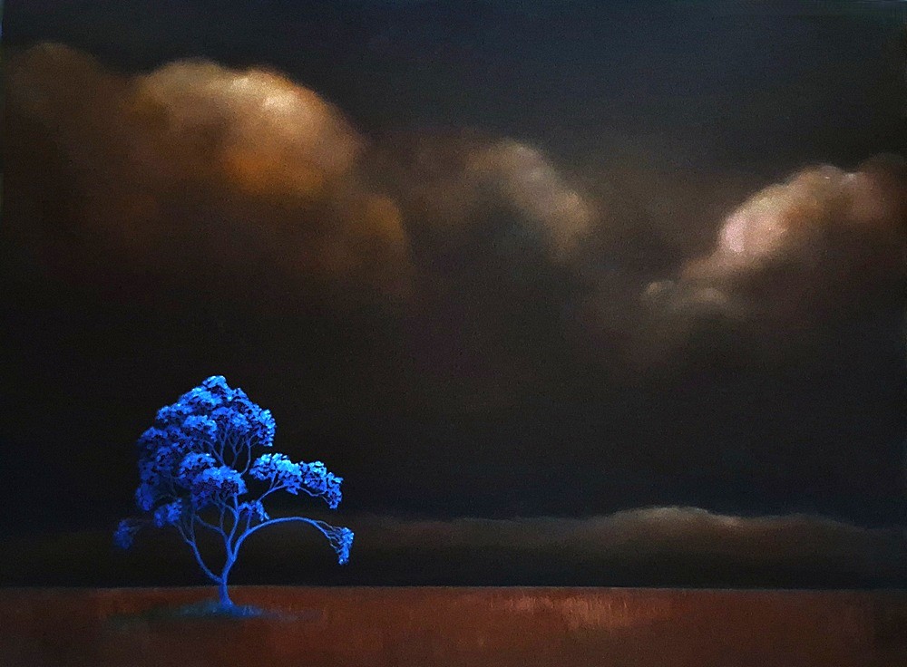 Lucinda Leveille Art | Lucinda's Studio | Brisbane Art | Australian Artist | Gold Coast Artist | Online Gallery | clouds | Australian landscape | gum trees | home art | home decor | wall art | mocha mousse