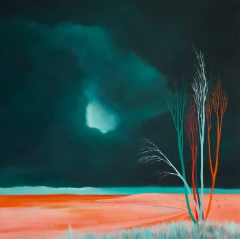 Lucinda Leveille Art | Lucinda's Studio | Brisbane Art | Australian Artist | Gold Coast Artist | Online Gallery | road | Australian landscape | trees | road series