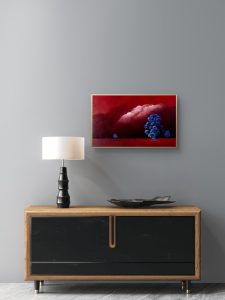 Lucinda Leveille Art | Lucinda's Studio | Brisbane Art | Australian Artist | Gold Coast Artist | Online Gallery | trees | Australian landscape | clouds | exploring the solitary | ready to hang | framed