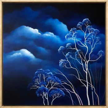 Lucinda Leveille Art | Lucinda's Studio | Brisbane Art | Australian Artist | Gold Coast Artist | Online Gallery | clouds | Australian landscape | gum trees | home art | decor | home art | above the canopy