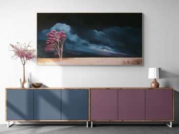 Lucinda Leveille Art | Lucinda's Studio | Brisbane Art | Australian Artist | Gold Coast Artist | Online Gallery | trees | Australian landscape | clouds | exploring the solitary | ready to hang