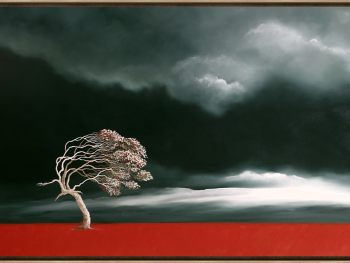 Lucinda Leveille Art | Lucinda's Studio | Brisbane Art | Australian Artist | Gold Coast Artist | Online Gallery | trees | Australian landscape | clouds | exploring the solitary | ready to hang