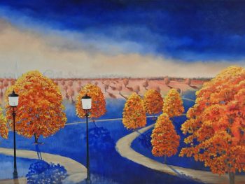 Original Australian commissioned landscape painting shaped by place, light and atmosphere.