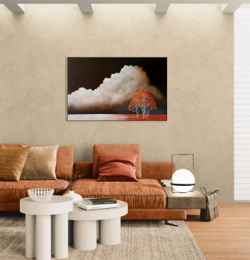 Lucinda Leveille Art | Lucinda's Studio | Brisbane Art | Australian Artist | Gold Coast Artist | Online Gallery | trees | Australian landscape | clouds | exploring the solitary | ready to hang
