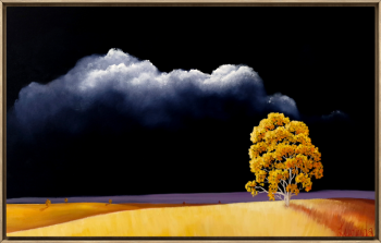 Lucinda Leveille Art | Lucinda's Studio | Brisbane Art | Australian Artist | Gold Coast Artist | Online Gallery | trees | Australian landscape | clouds | exploring the solitary | ready to hang