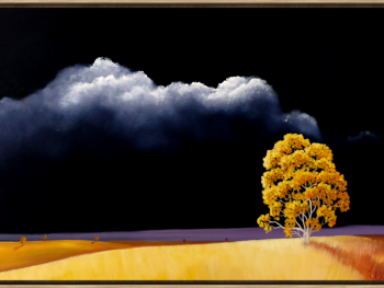 Lucinda Leveille Art | Lucinda's Studio | Brisbane Art | Australian Artist | Gold Coast Artist | Online Gallery | trees | Australian landscape | clouds | exploring the solitary | ready to hang