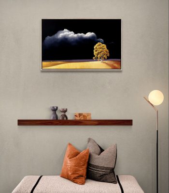 Lucinda Leveille Art | Lucinda's Studio | Brisbane Art | Australian Artist | Gold Coast Artist | Online Gallery | trees | Australian landscape | clouds | exploring the solitary | ready to hang