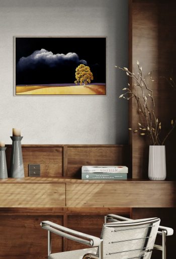 Lucinda Leveille Art | Lucinda's Studio | Brisbane Art | Australian Artist | Gold Coast Artist | Online Gallery | trees | Australian landscape | clouds | exploring the solitary | ready to hang