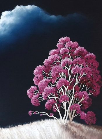 Lucinda Leveille Art | Lucinda's Studio | Brisbane Art | Australian Artist | Gold Coast Artist | Online Gallery | trees | Australian landscape | clouds | exploring the solitary | ready to hang